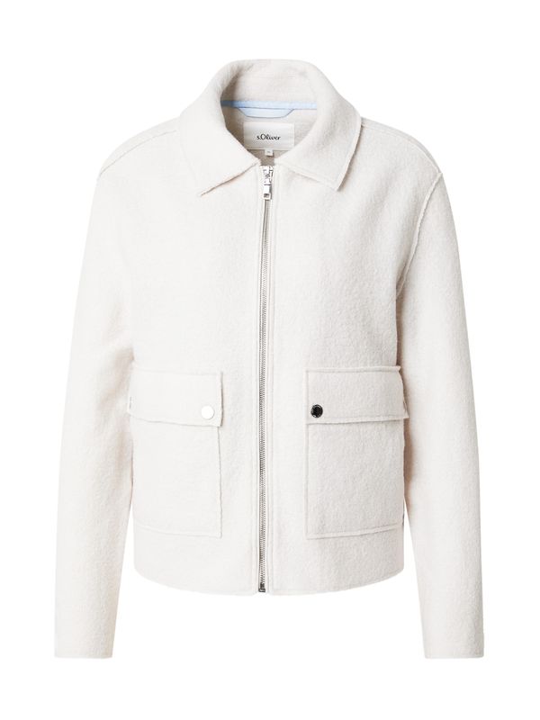 s.Oliver s.Oliver Prijelazna jakna  bijela