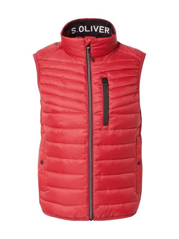 s.Oliver s.Oliver Prsluk  crvena / crna