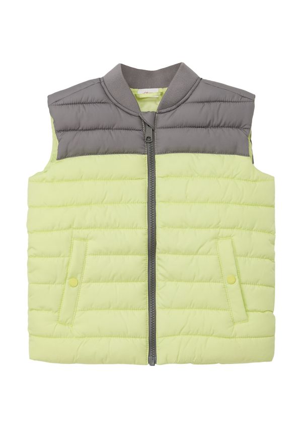 s.Oliver s.Oliver Prsluk  siva / jabuka