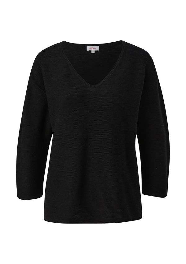 s.Oliver s.Oliver Pulover  crna