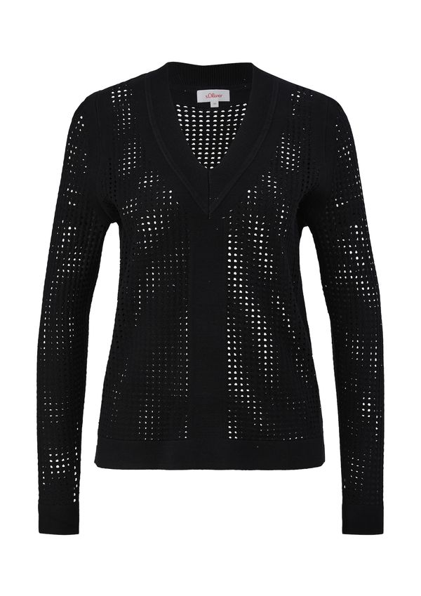 s.Oliver s.Oliver Pulover  crna