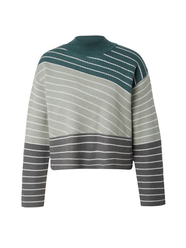 s.Oliver s.Oliver Pulover  maslinasta / jabuka / tamno zelena / bijela