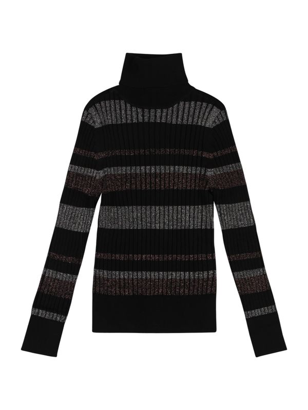 s.Oliver s.Oliver Pulover  smeđa melange / siva melange / crna