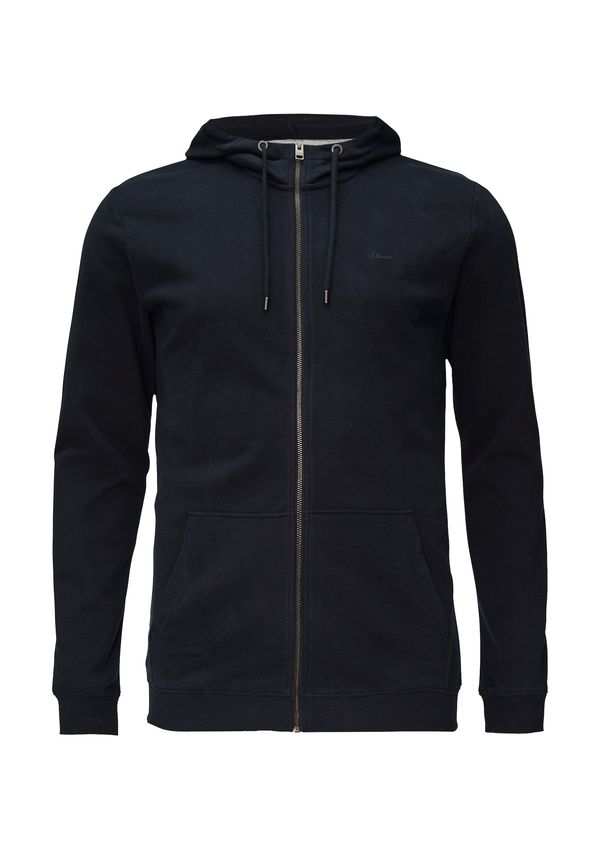 s.Oliver Red Label Big & Tall s.Oliver Red Label Big & Tall Gornji dio trenirke  noćno plava