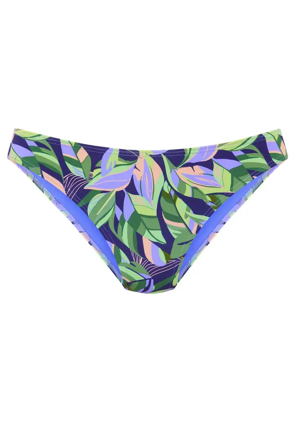 s.Oliver Red Label Plus s.Oliver Red Label Plus Bikini donji dio  morsko plava / zelena / kraljevski zelena / lavanda