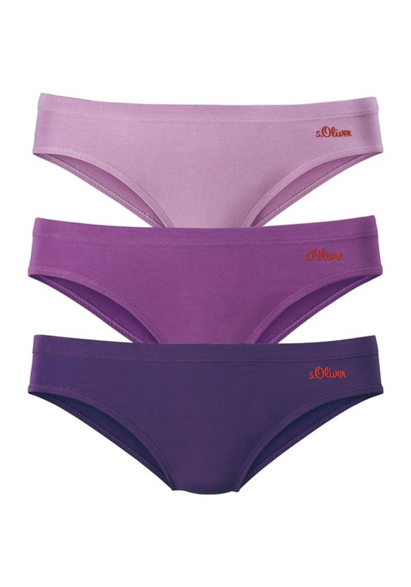 s.Oliver s.Oliver Slip  ljubičasto crvena / pastelno ljubičasta / tamno ljubičasta