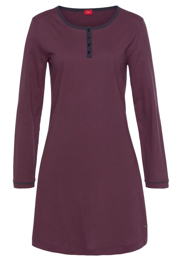 s.Oliver s.Oliver Spavaćica košulja  bordo