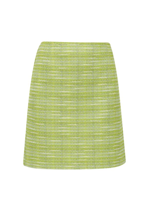 s.Oliver s.Oliver Suknja  ecru/prljavo bijela / jabuka / svijetlozelena