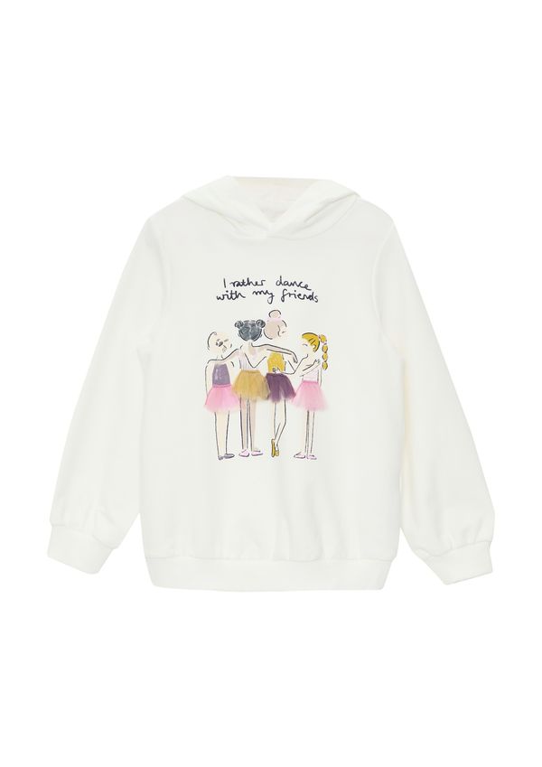 s.Oliver s.Oliver Sweater majica  ecru/prljavo bijela / miks boja