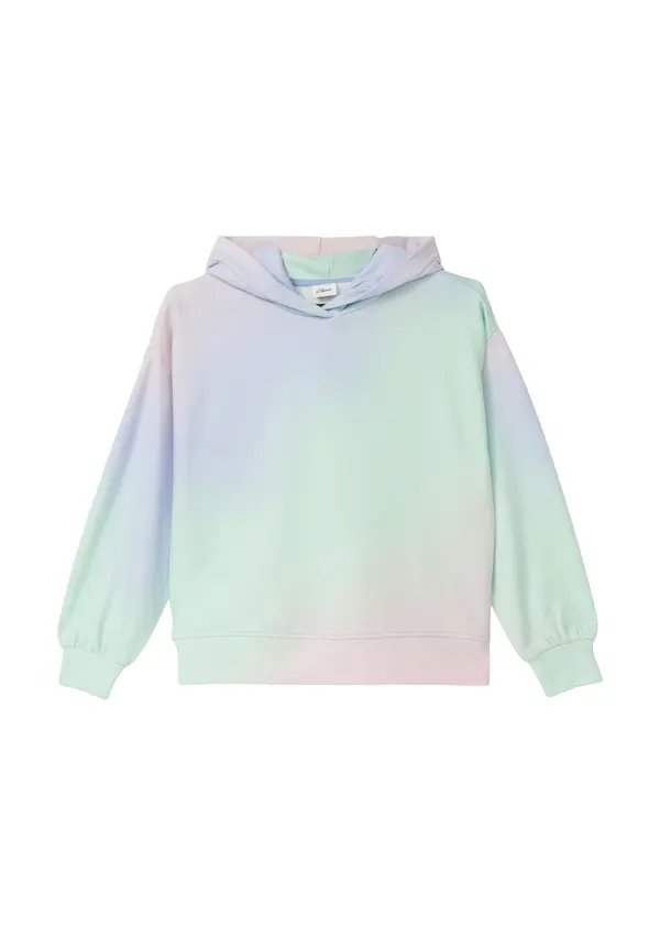s.Oliver s.Oliver Sweater majica  menta / pastelno ljubičasta / roza