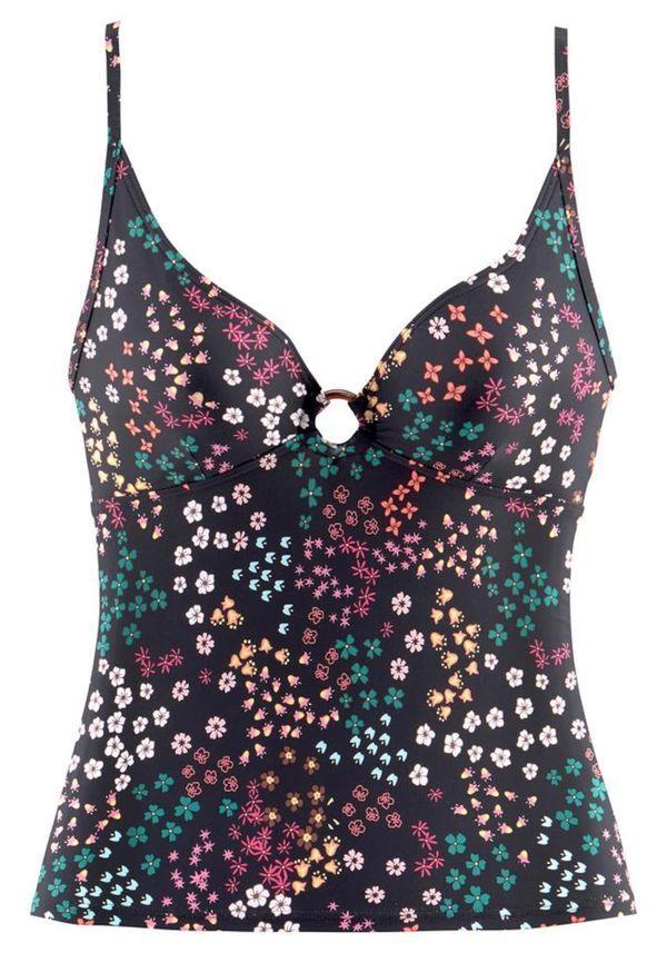 s.Oliver s.Oliver Tankini top 'Milly'  žuta / zelena / roza / crna