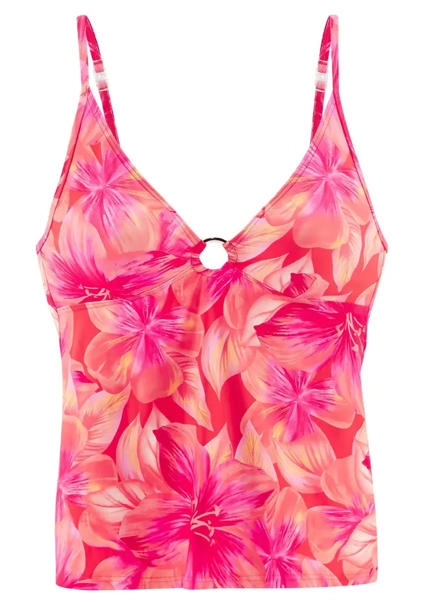 s.Oliver s.Oliver Tankini top  narančasta / rosé / purpurna
