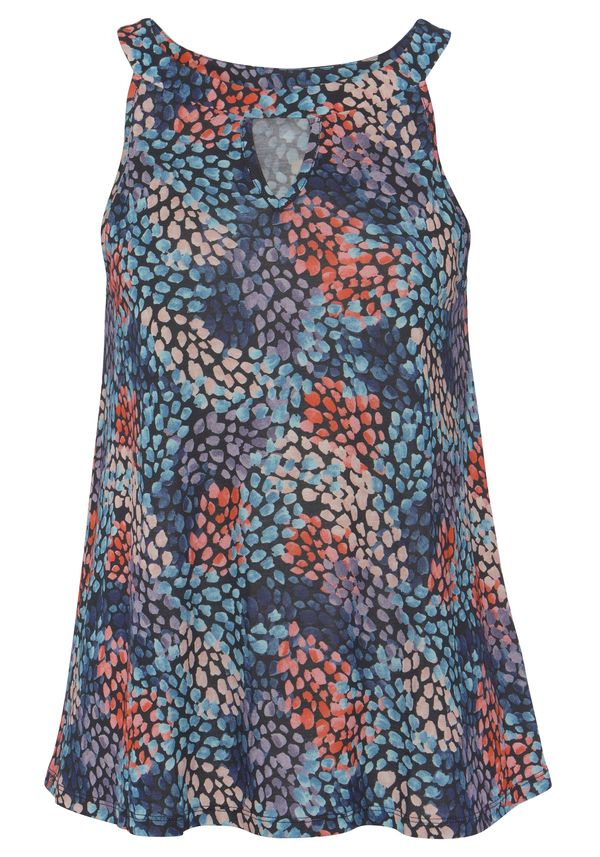 s.Oliver s.Oliver Top  azur / tamno plava / puder roza / crvena