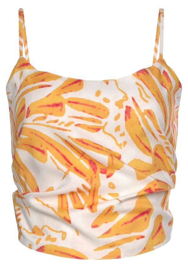 s.Oliver s.Oliver Top  bež / zlatno žuta / tamno roza