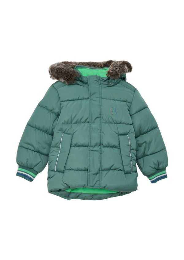 s.Oliver s.Oliver Zimska jakna  plava / tamno smeđa / žad / bijela