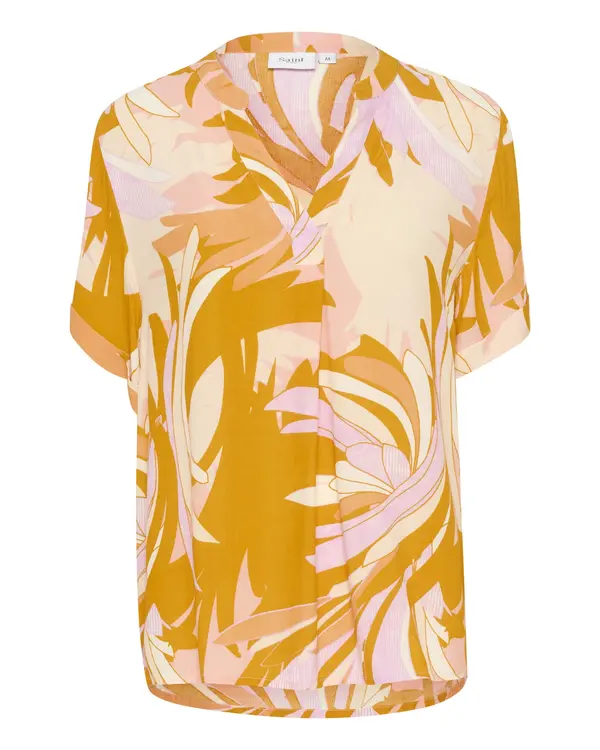 SAINT TROPEZ SAINT TROPEZ Bluza  boja pijeska / narančasto žuta / lila / marelica