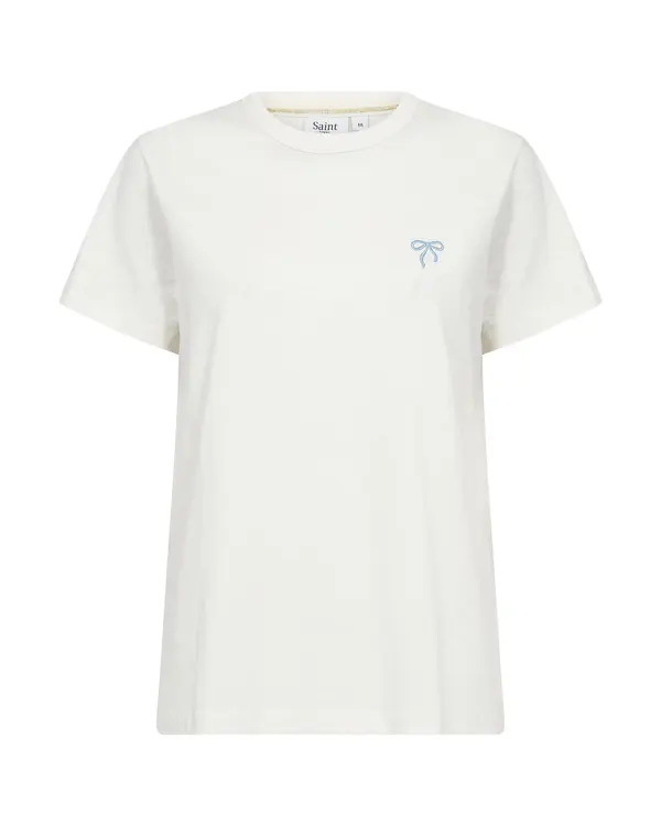 SAINT TROPEZ SAINT TROPEZ Majica 'Jadeen'  svijetloplava / bijela