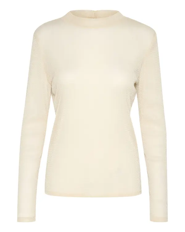 SAINT TROPEZ SAINT TROPEZ Majica 'SZ Delila'  boja pijeska