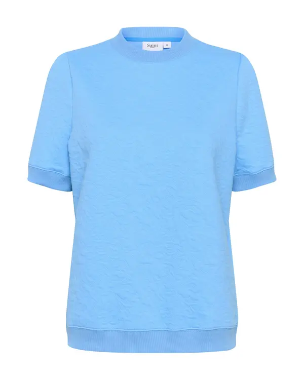 SAINT TROPEZ SAINT TROPEZ Pulover 'Jools'  svijetloplava
