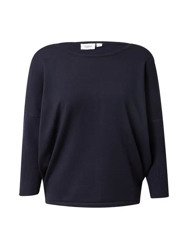 SAINT TROPEZ SAINT TROPEZ Pulover 'Mila'  tamno plava