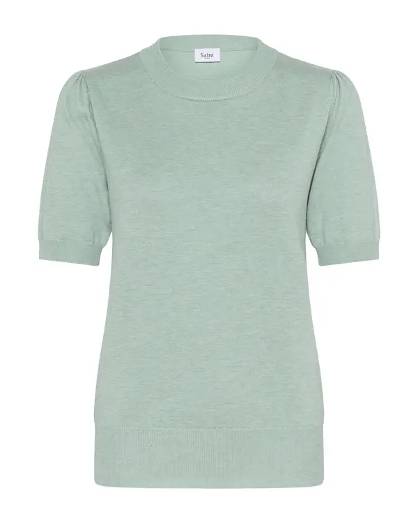 SAINT TROPEZ SAINT TROPEZ Pulover 'MilaSZ'  plava melange