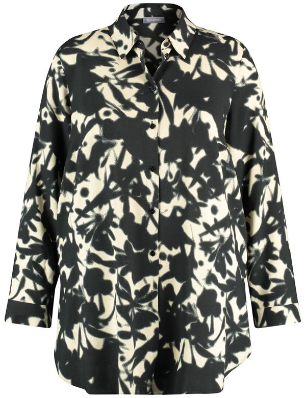 SAMOON SAMOON Bluza  boja pijeska / crna