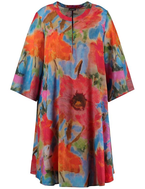 SAMOON SAMOON Haljina  plava / narančasta / roza / bijela