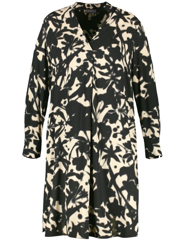 SAMOON SAMOON Košulja haljina  bež / crna