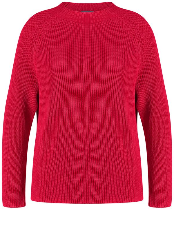 SAMOON SAMOON Pulover  crvena