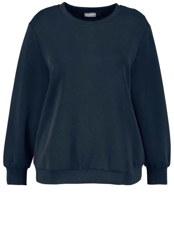 SAMOON SAMOON Sweater majica  mornarsko plava