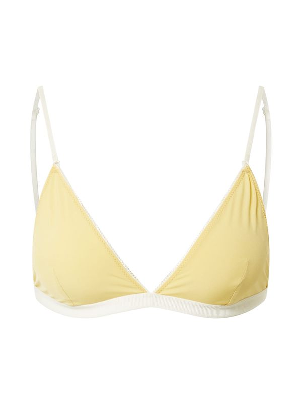 Samsøe Samsøe Samsøe Samsøe Bikini gornji dio 'Yella'  žuta / bijela