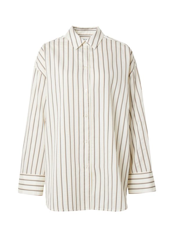 Samsøe Samsøe Samsøe Samsøe Bluza 'Marika'  bež / smeđa / crna