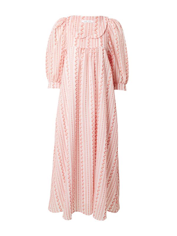 Samsøe Samsøe Samsøe Samsøe Haljina 'ADALEE'  narančasta / prljavo bijela