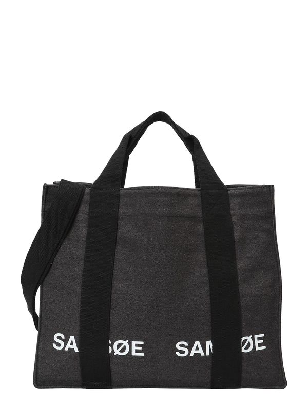 Samsøe Samsøe Samsøe Samsøe Shopper torba 'Salucas'  crna / bijela