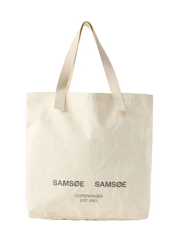 Samsøe Samsøe Samsøe Samsøe Shopper torba 'Stevie'  crna / prljavo bijela