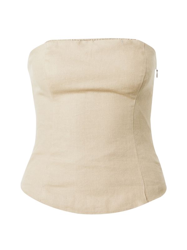 Samsøe Samsøe Samsøe Samsøe Top 'Saelynn'  sivkasto bež