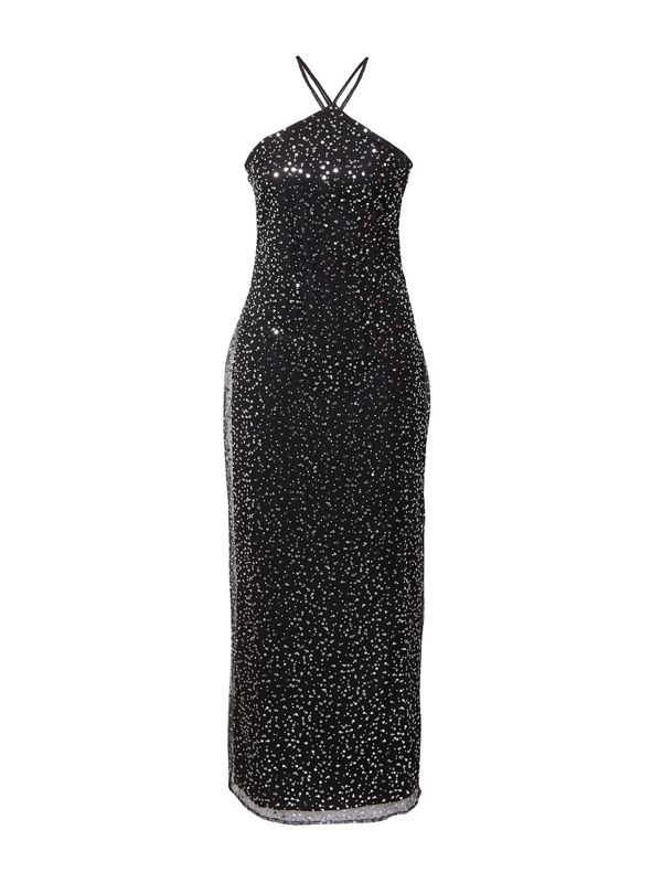 Samsøe Samsøe Samsøe Samsøe Večernja haljina 'Ytzen'  crna / srebro