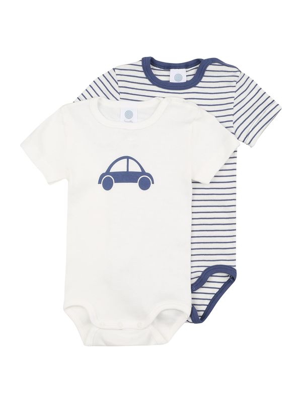 SANETTA SANETTA Dječji bodi  morsko plava / bijela