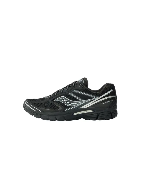 saucony saucony Niske tenisice 'PROGRID GUIDE 7'  bazalt siva / crna / prljavo bijela
