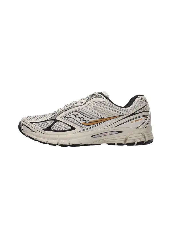 saucony saucony Niske tenisice 'PROGRID GUIDE 7'  ecru/prljavo bijela / tamno narančasta / crna