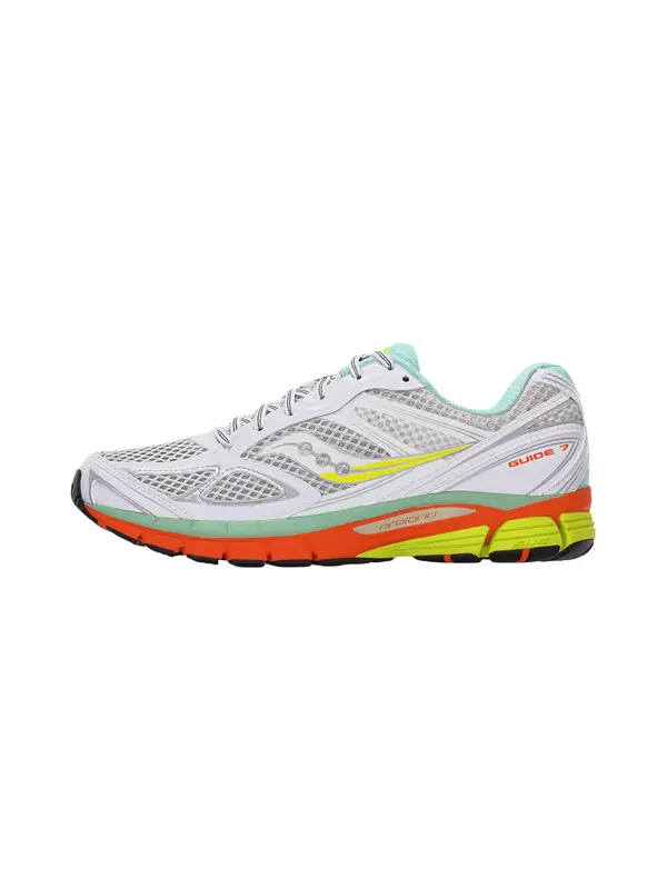 saucony saucony Niske tenisice 'PROGRID GUIDE 7'  tirkiz / žuta / tamno narančasta / bijela