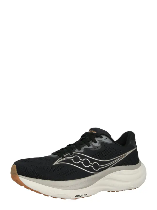 saucony saucony Niske tenisice 'RIDE 19'  crna / srebro