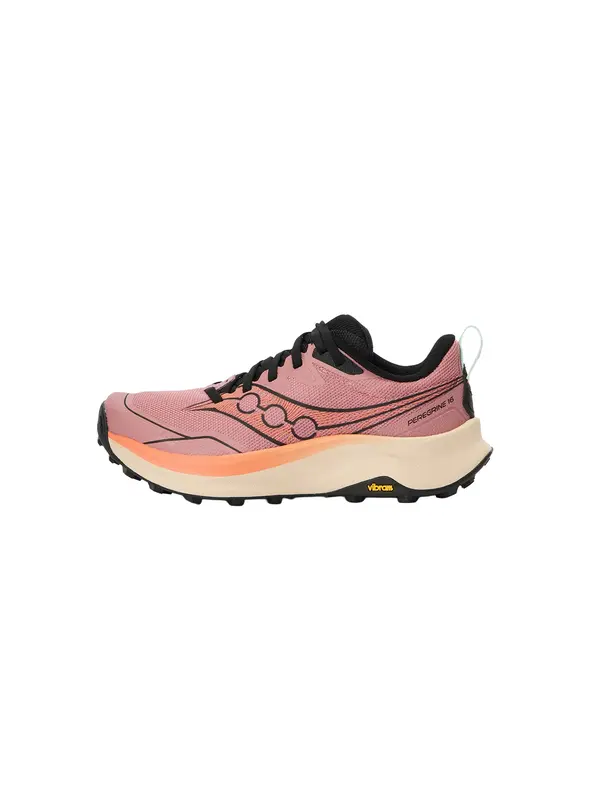 saucony saucony Tenisice za trčanje 'PEREGRINE 16'  sivkasto ljubičasta (mauve) / losos / crna