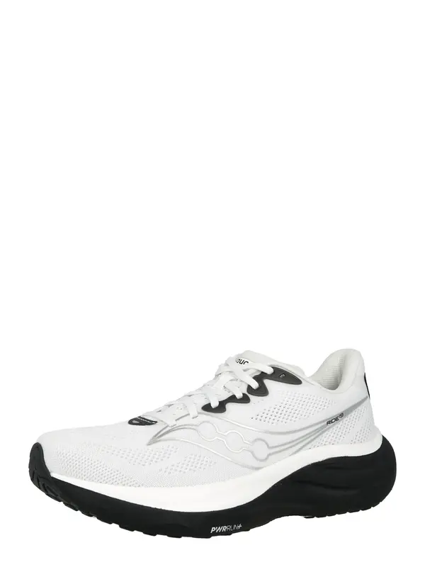 saucony saucony Tenisice za trčanje 'RIDE 19'  crna / srebro / bijela