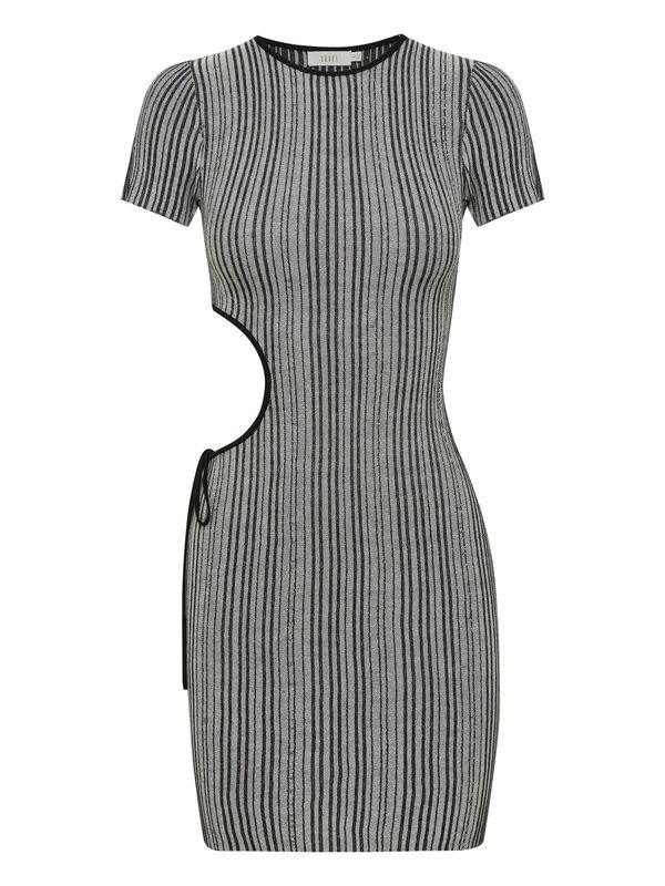 Sável Sável Haljina  siva / crna