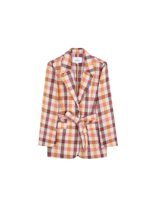 Scalpers Scalpers Blejzer 'Vichy'  boja slonovače / smeđa melange / žuta melange / ljubičasta melange