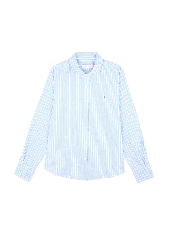 Scalpers Scalpers Bluza 'Davis'  svijetloplava / bijela