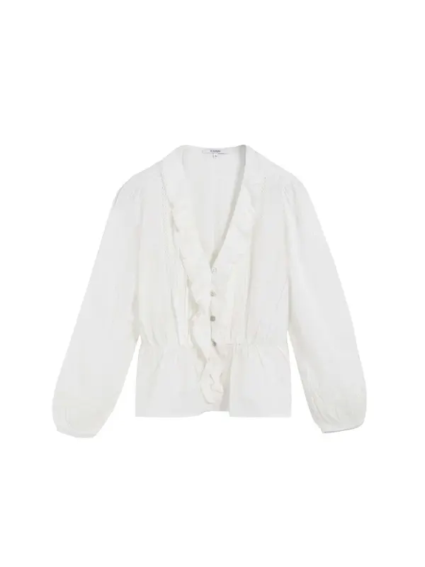 Scalpers Scalpers Bluza ' '  ecru/prljavo bijela