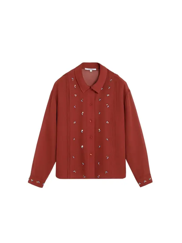 Scalpers Scalpers Bluza  hrđavo smeđa