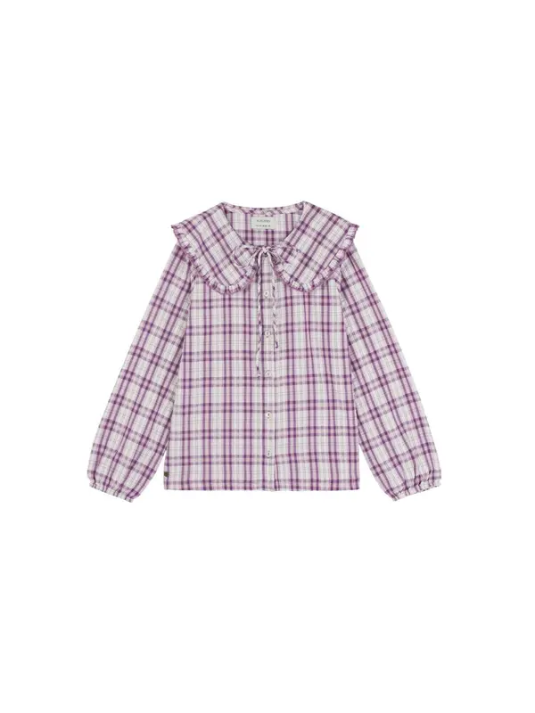 Scalpers Scalpers Bluza  ljubičasta / lila / bijela
